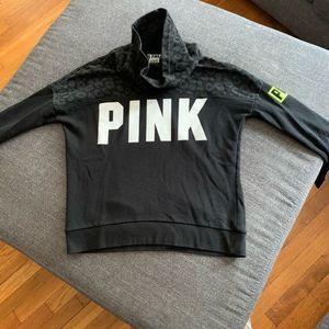 Pink Victoria’s Secret sweatshirt